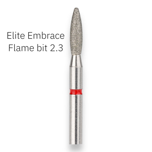 ELITE EMBRACE Professional Flame Bit Bit 2.3*8mm Насадка для фрезера DD2854