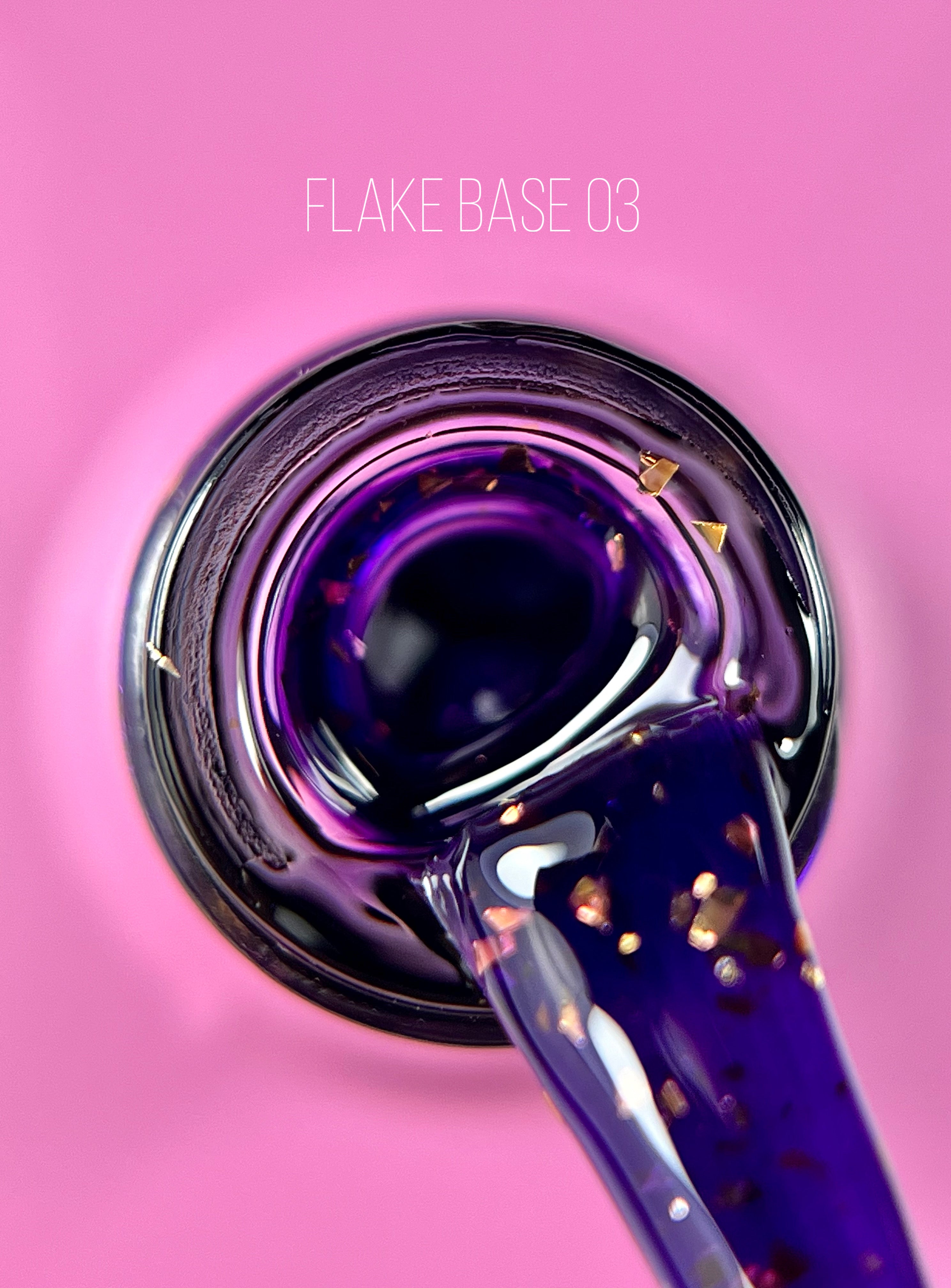 BEYOU Professional Flake base (Fall collection) 15мл База з Поталлю (Осіння колекція) BFB0015