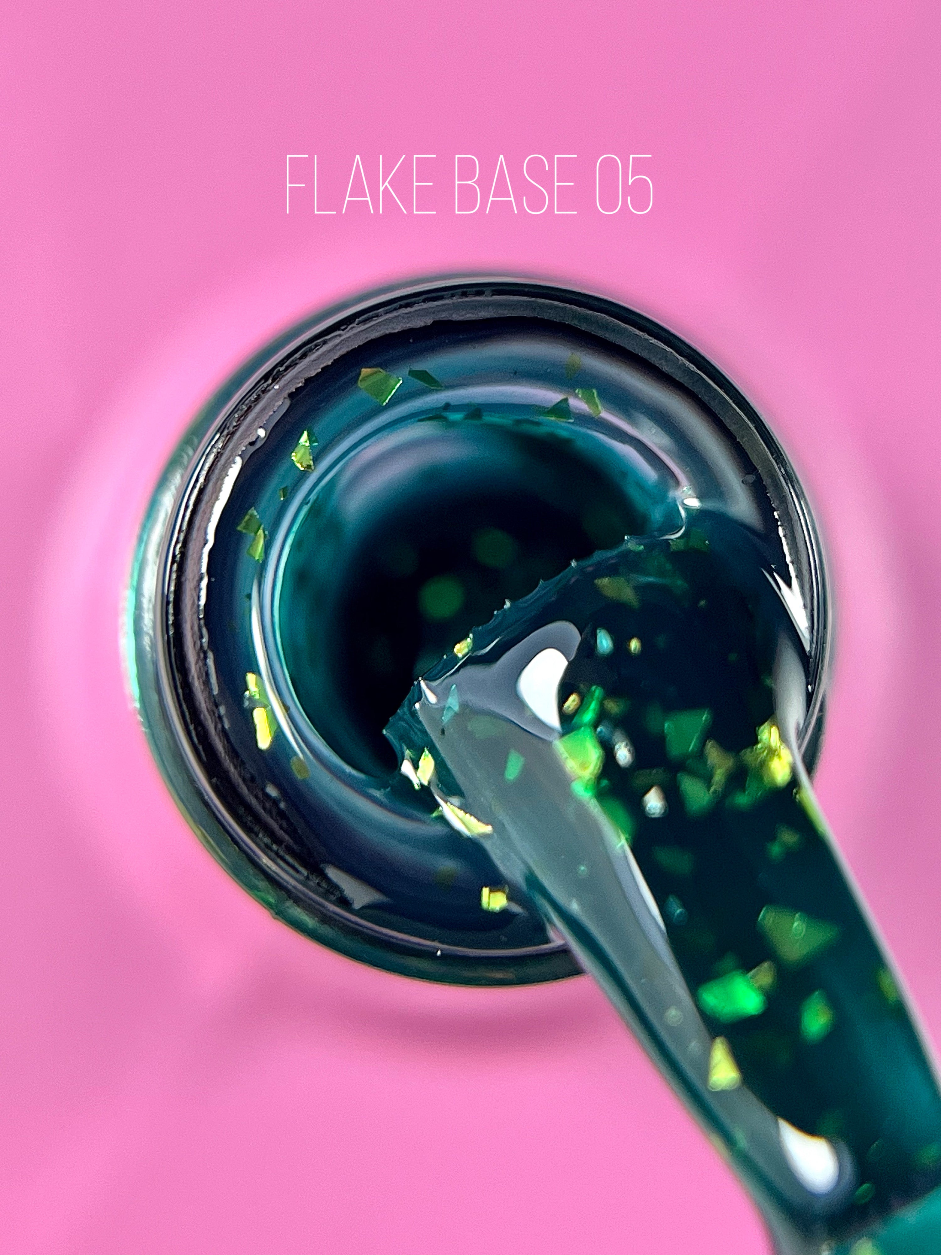 BEYOU Professional Flake base (Fall collection) 15мл База з Поталлю (Осіння колекція) BFB0015