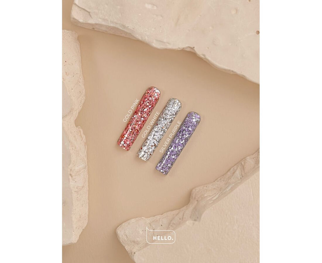 HEYLOVE COIN GEL SILVER PURPLE 5г ГЕЛЬ ДЛЯ ДИЗАЙНУ HL-CG05-003