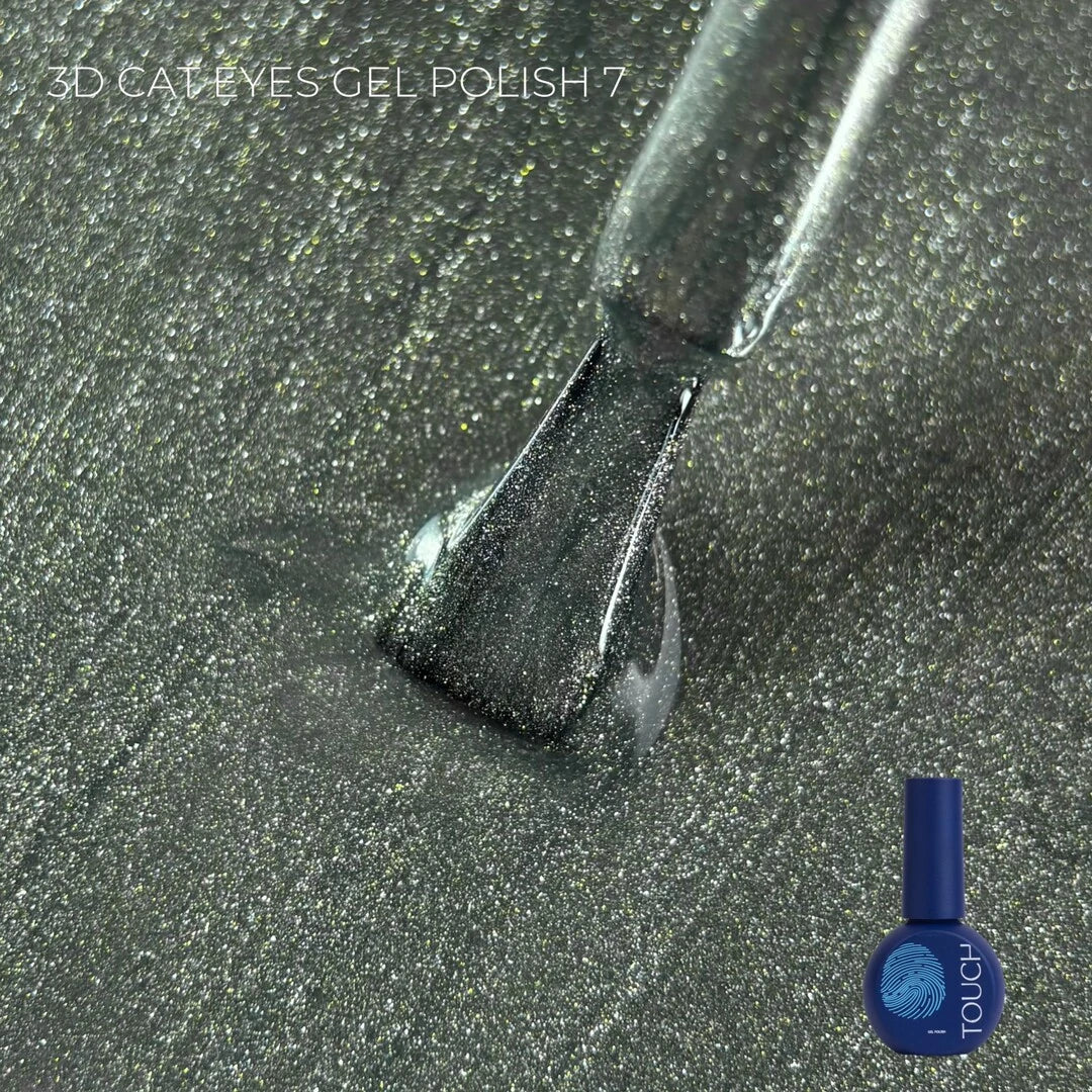Touch Gel Polish 3D Cat Eyes, Гель-Лак «Котяче Око» 9 мл
