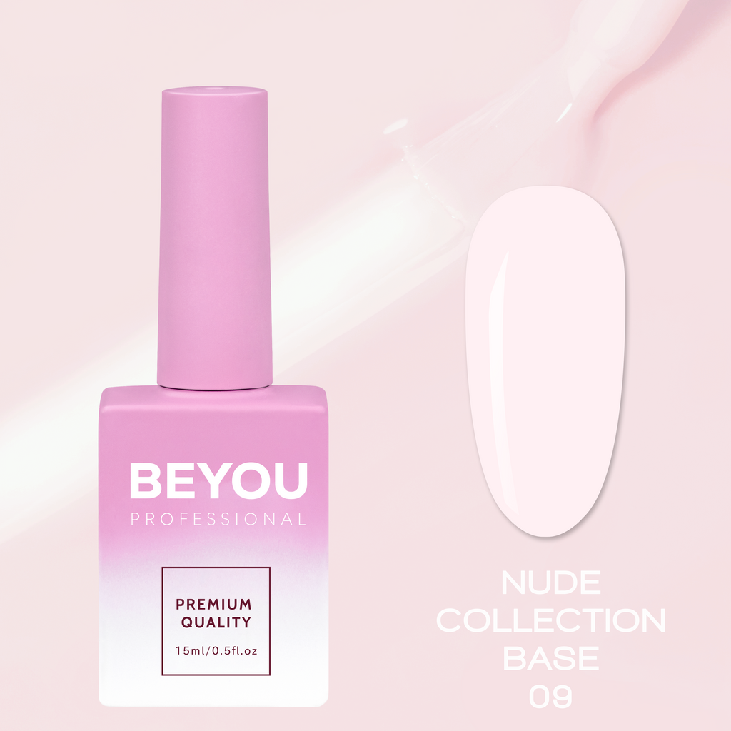 BEYOU Professional Nude collection Base 09 15мл Нюдова База BNB0915