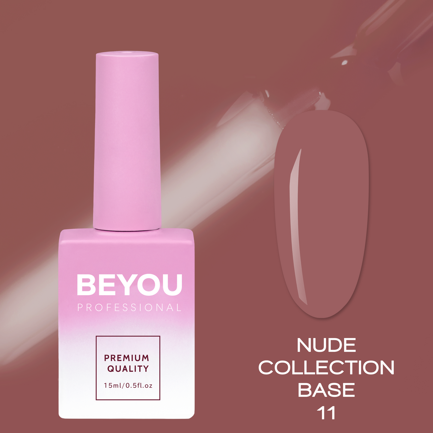 BEYOU Professional Nude collection base 11 15мл Нюдова База BNB1115