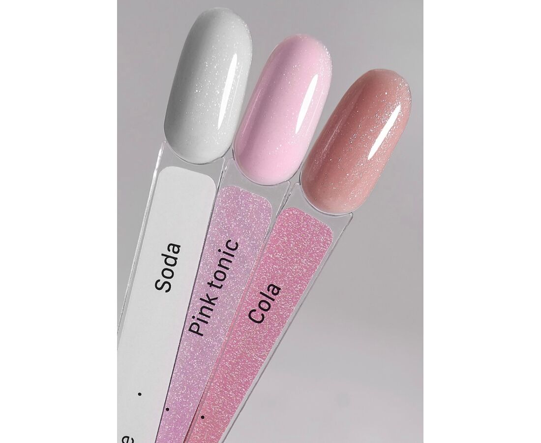 HEYLOVE TINT BASE 15мл ВІДТІНОЧНА БАЗА З ШИМЕРОМ Колекція POP DRINKS