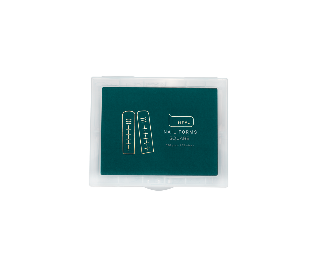 HEYLOVE . TOP NAIL FORMS 120pcs UPPER NAIL EXTENSION FORMS