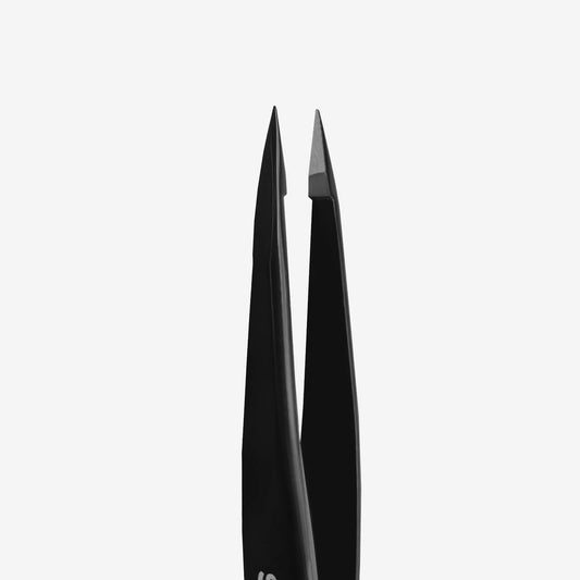 Пінцет для брів STALEKS PRO EXPERT 11 TYPE 5 Black TE-11/5b