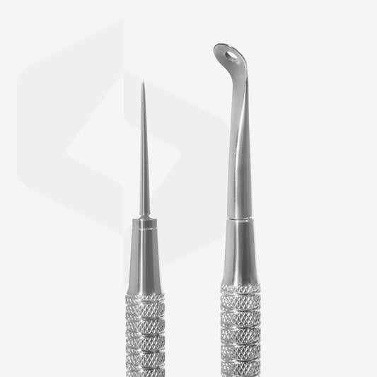 Ложка косметологічна двостороння STALEKS PRO EXPERT 21 TYPE 4 ZE-21/4 (голка Відаля + Уно)