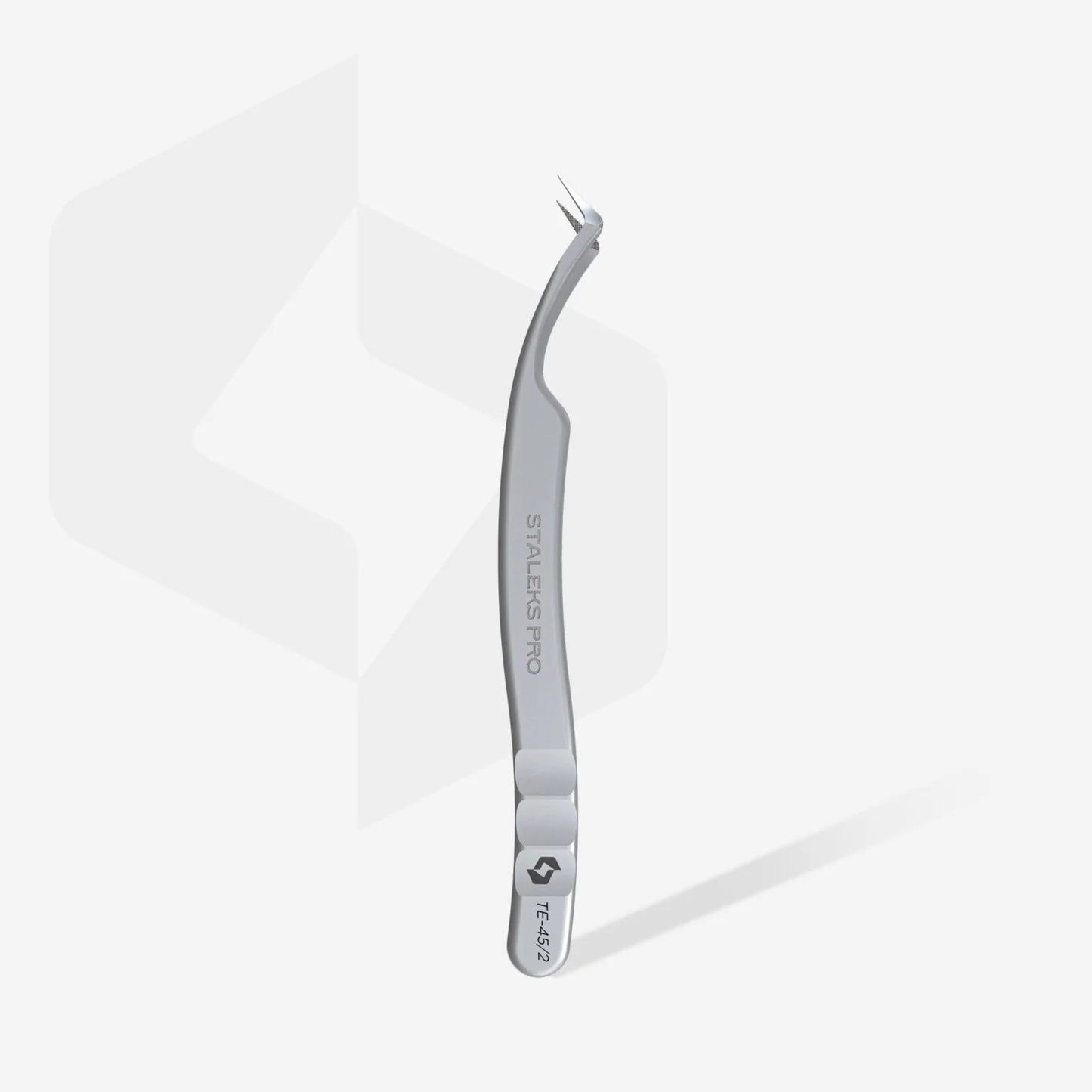 Пінцет професійний для вій STALEKS PRO EXPERT 45 TYPE 2 TE-45/2 L-40