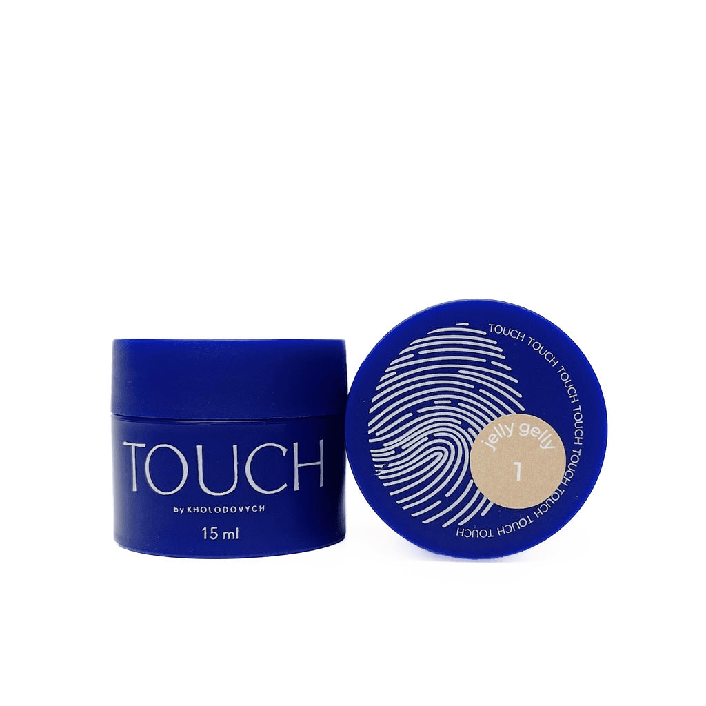 Touch by KHOLODOVYCH Jelly Gelly 15мл Жорсткий гель для моделювання нігтів