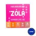 ZOLA Набір фарб для бровей з коллагеном у саше Eyebrow Tint With Collagen 5x5ml (5 кольорів)