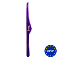ZOLA Пінцет скошений професійний для брів VIOLET 05514