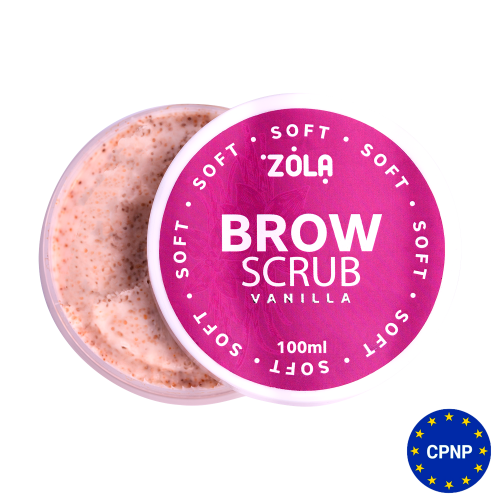 ZOLA Скраб для брів Soft Ваніль 100мл 04396
