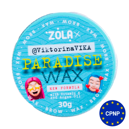 ZOLA Viktorina Vika Віск для брів 30 г Paradise Wax with Vitamin E and Argan Oil 05080