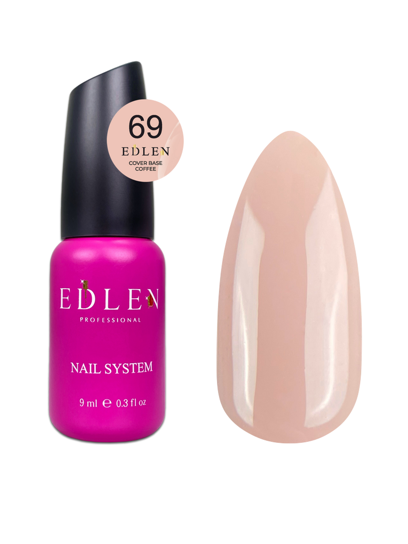 Cover base Coffee Edlen 9мл