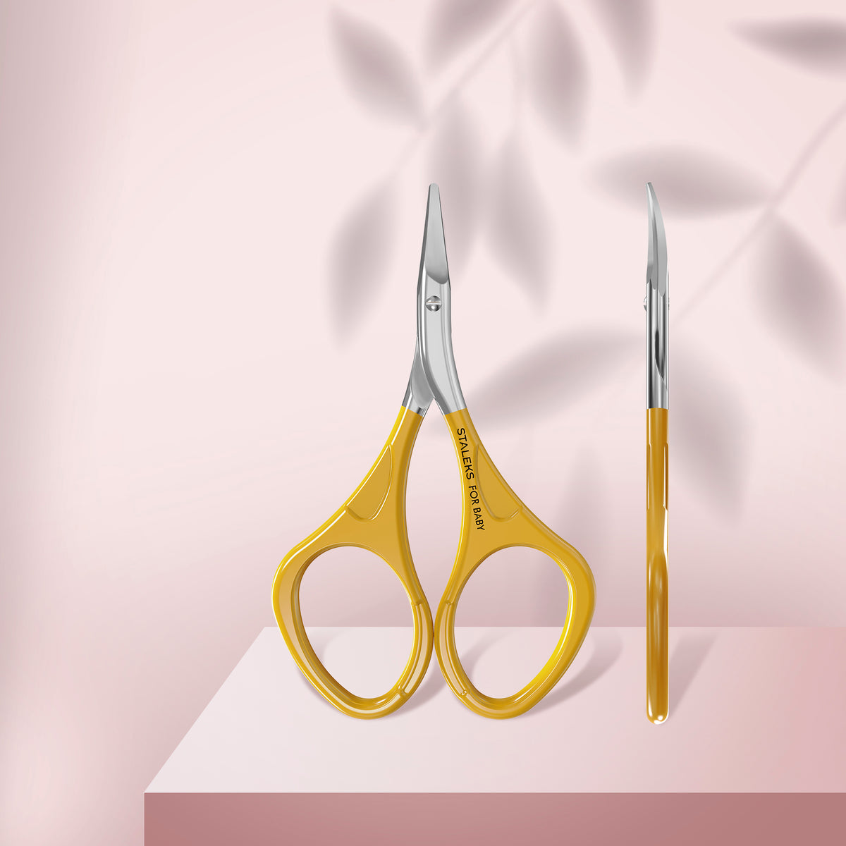 STALEKS Дитячі ножиці для нігтів Beauty & Care 11 Type 8 жовті SBC-11/8