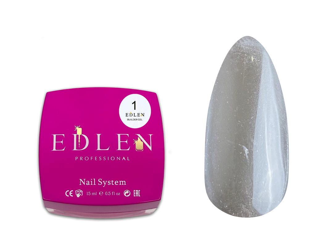 Builder gel Edlen Будівельний гель 15 мл