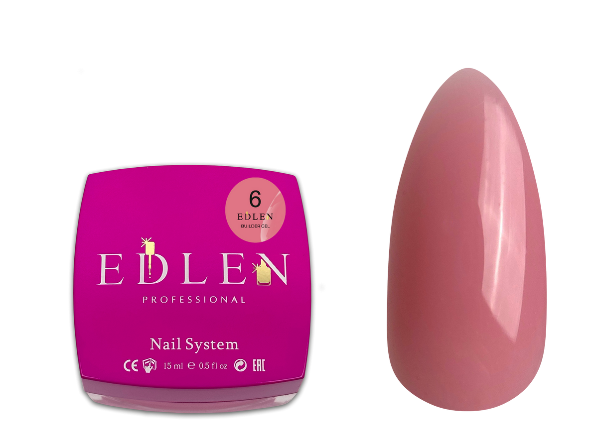 Builder gel Edlen Будівельний гель 15 мл