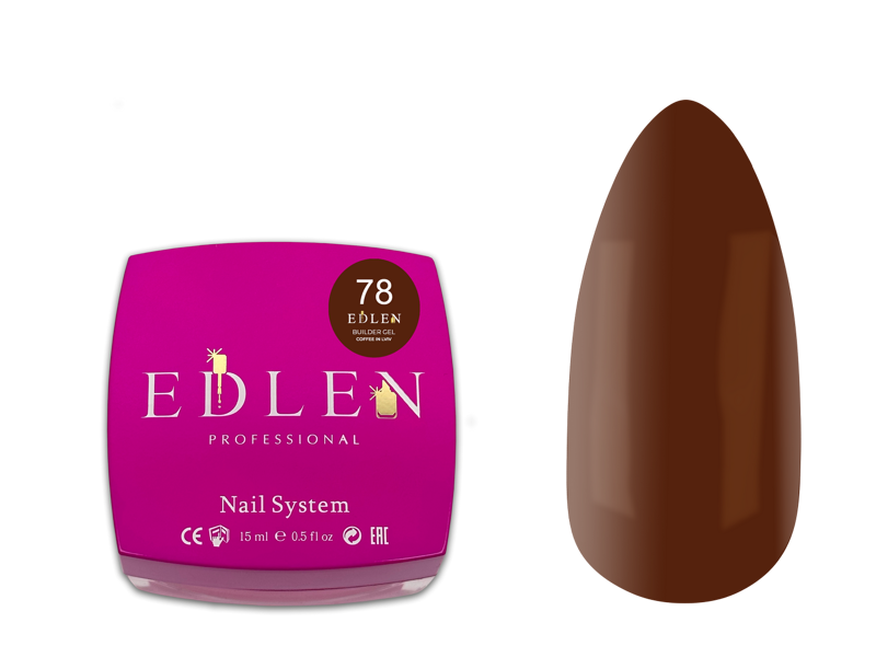 Edlen Builder gel collection "Lviv" Гель для нарощування колекція "Львів" 15 ml
