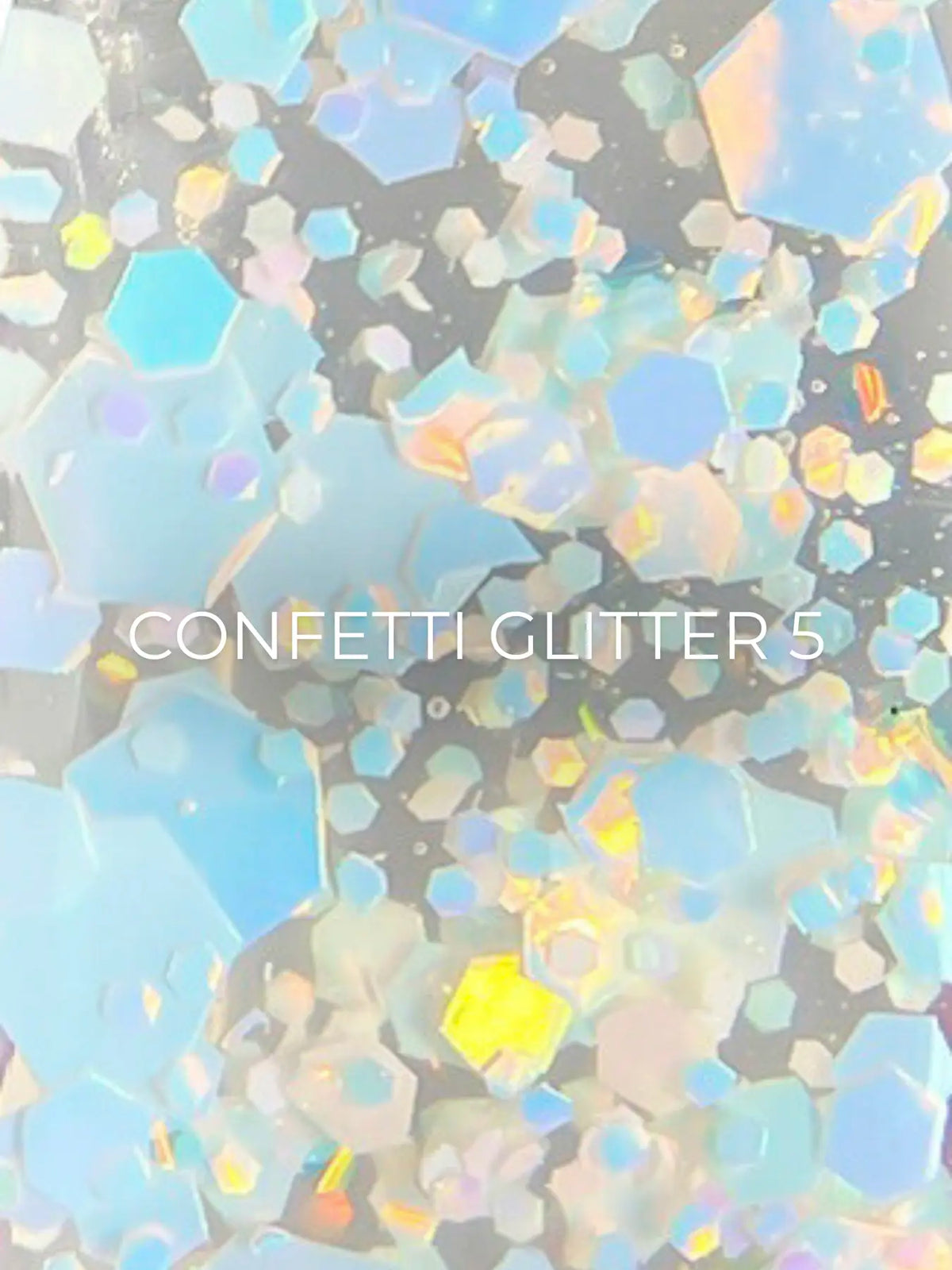 Гель-лак Edlen Confetti Glitter 5 мл