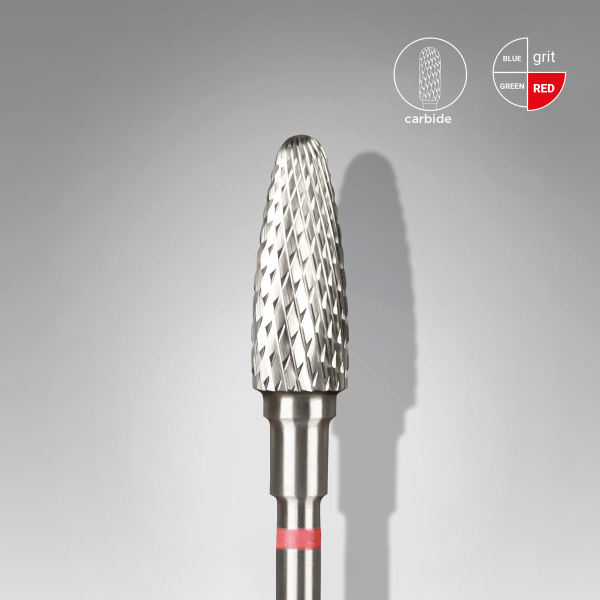 Фреза твердосплавна Кукурудза STALEKS PRO EXPERT 5*13 mm Червона FT90R050/13
