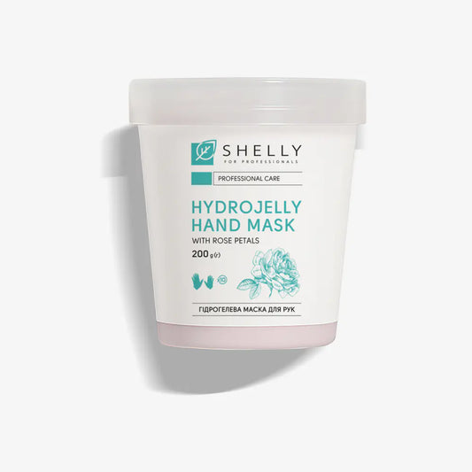Гідрогелева маска для рук з пелюстками троянди Shelly 200 г