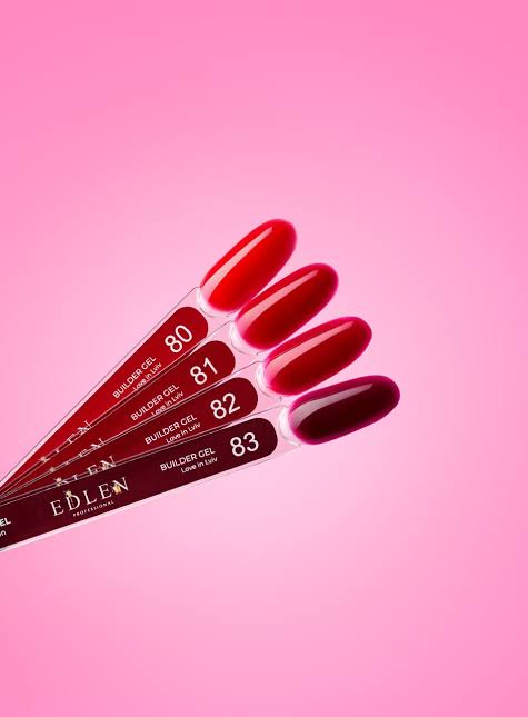 Edlen Builder gel collection "Lviv" Гель для нарощування колекція "Львів" 15 ml