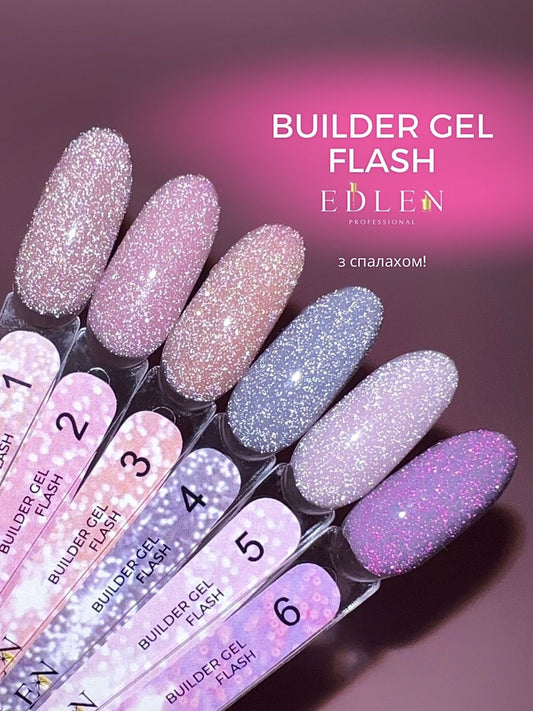 Edlen Builder Gel Flash Світловідбиваючий гель 15 мл