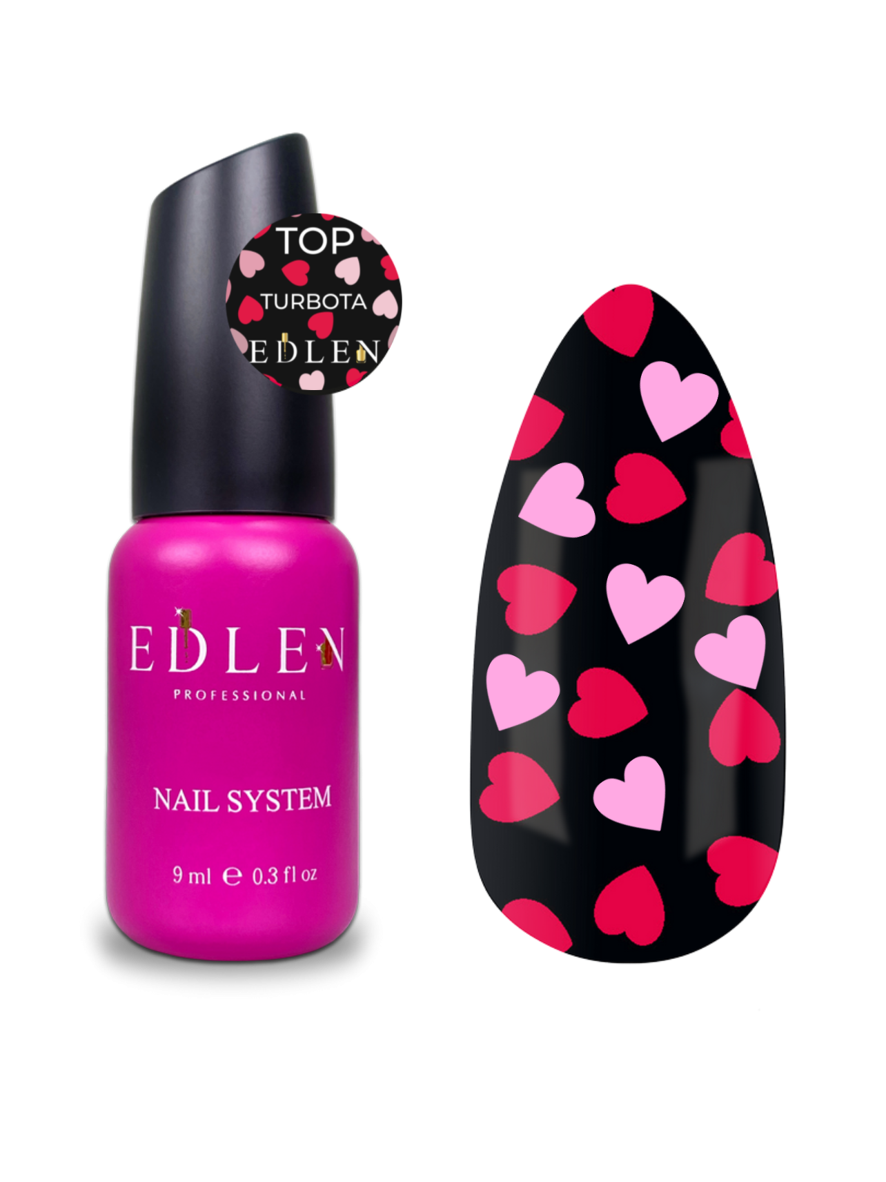 Top LOVE Edlen 9 мл Топи Любові(Сердечка) Едлен