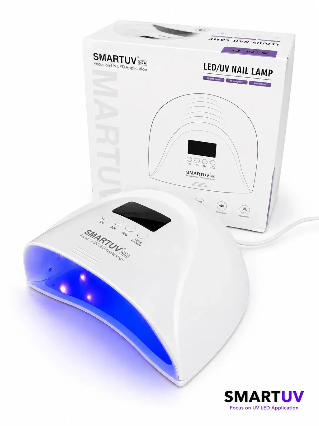 Професійна манікюрна UV/LED лампа SMARTUV N7A, гарантія 12 місяців smOOO3