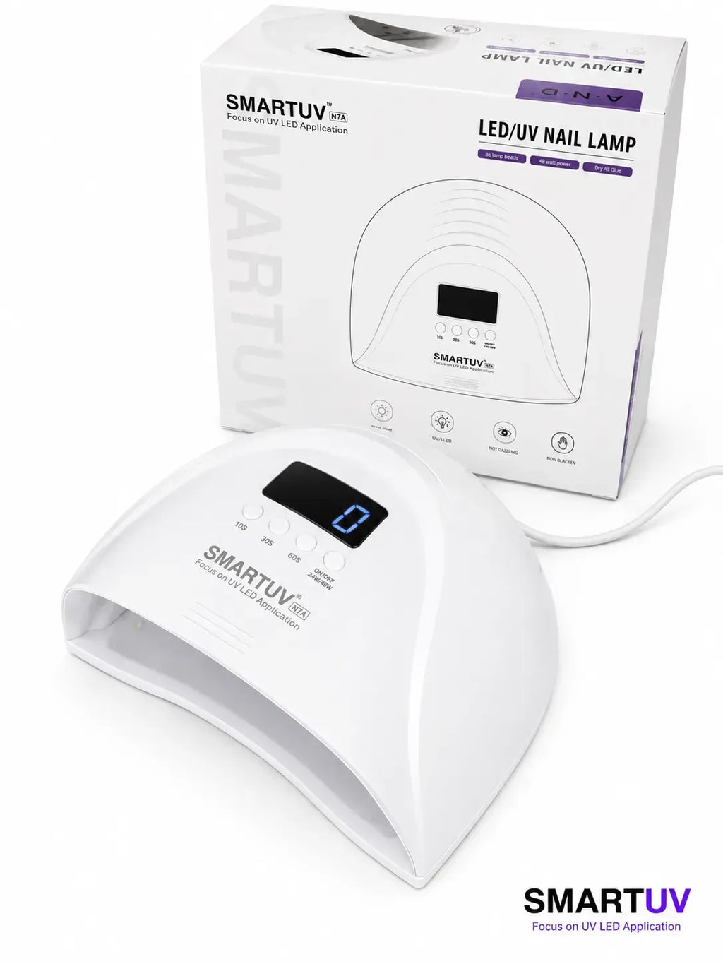 Професійна манікюрна UV/LED лампа SMARTUV N7A, гарантія 12 місяців smOOO3