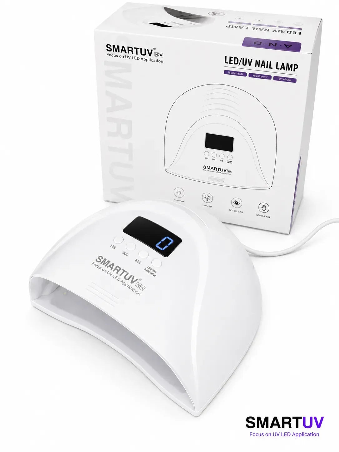 Професійна манікюрна UV/LED лампа SMARTUV N7A, гарантія 12 місяців smOOO3