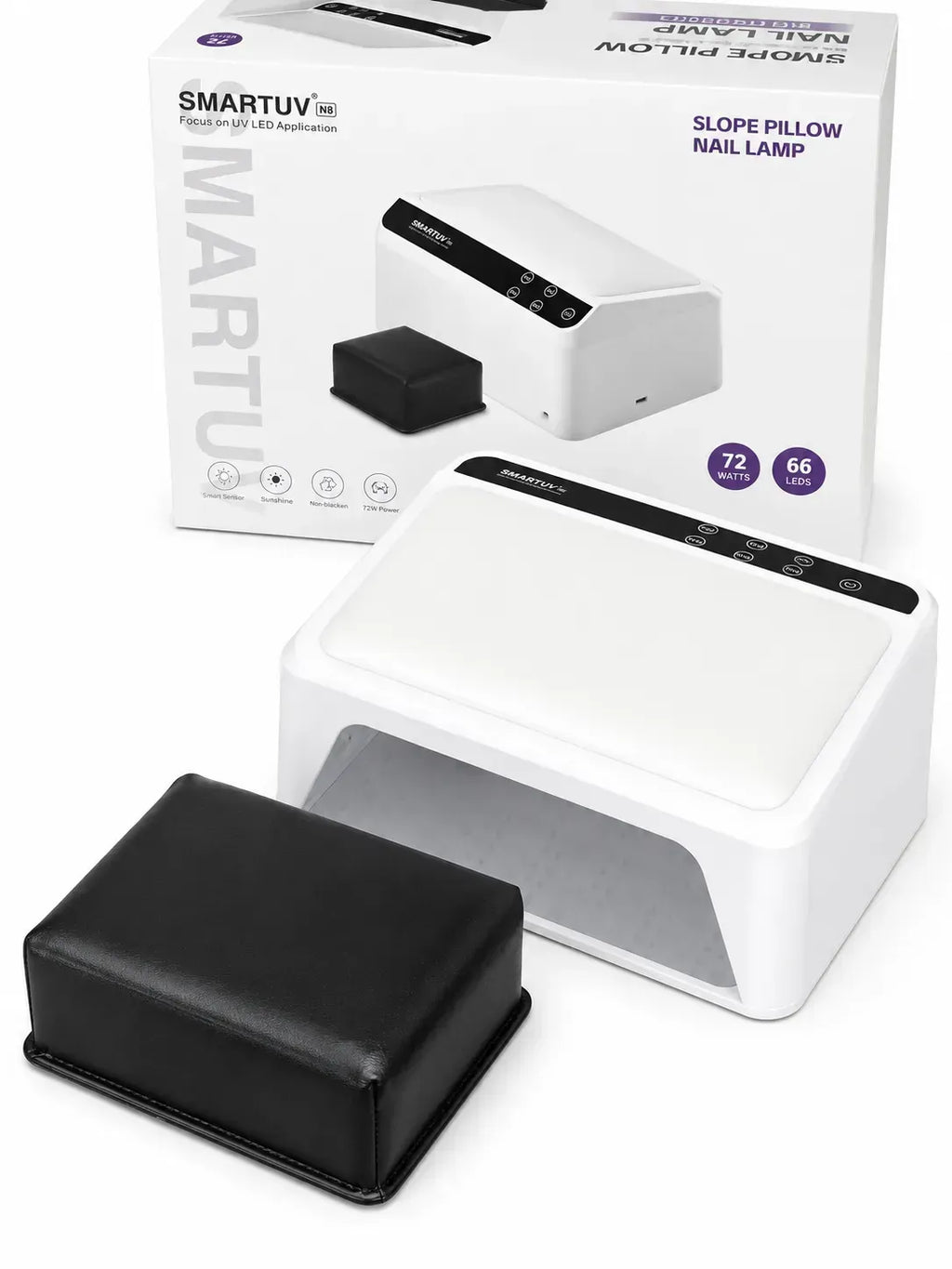 Професійна манікюрна UV/LED лампа SMARTUV N8 з металевим корпусом, гарантія 12 місяців smOOO4