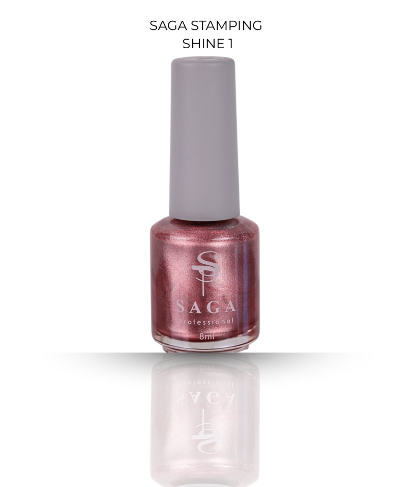 SAGA professional Лак для стемпінгу Shine 8 ml