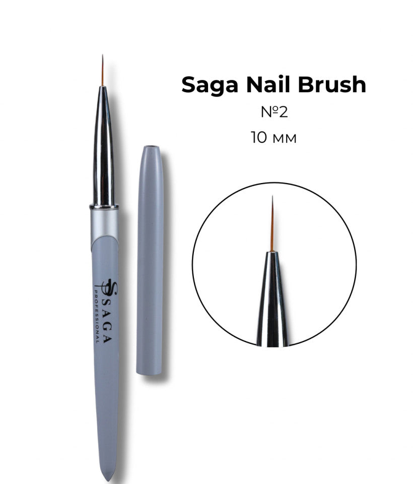 SAGA Professional пензлик №02 ( Лайнер 10 мм)