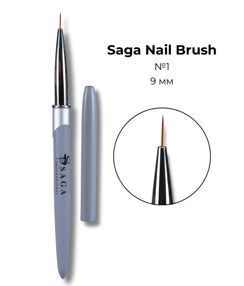 SAGA Professional пензлик №01 ( Лайнер 09 мм)