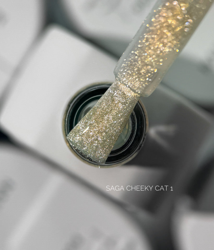 SAGA professional гель лак Cheeky Cat, 10 мл