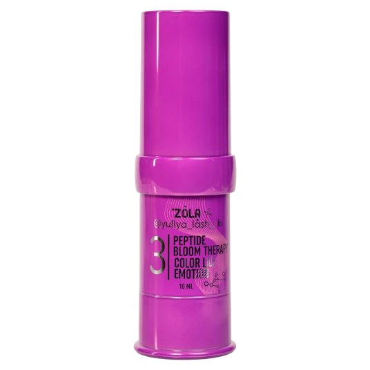 ZOLA x Yuliya Lash Vin COLOR LAB EMOTION Склад для ламінування 03 PEPTIDE BLOOM THERAPY 10 мл 06232