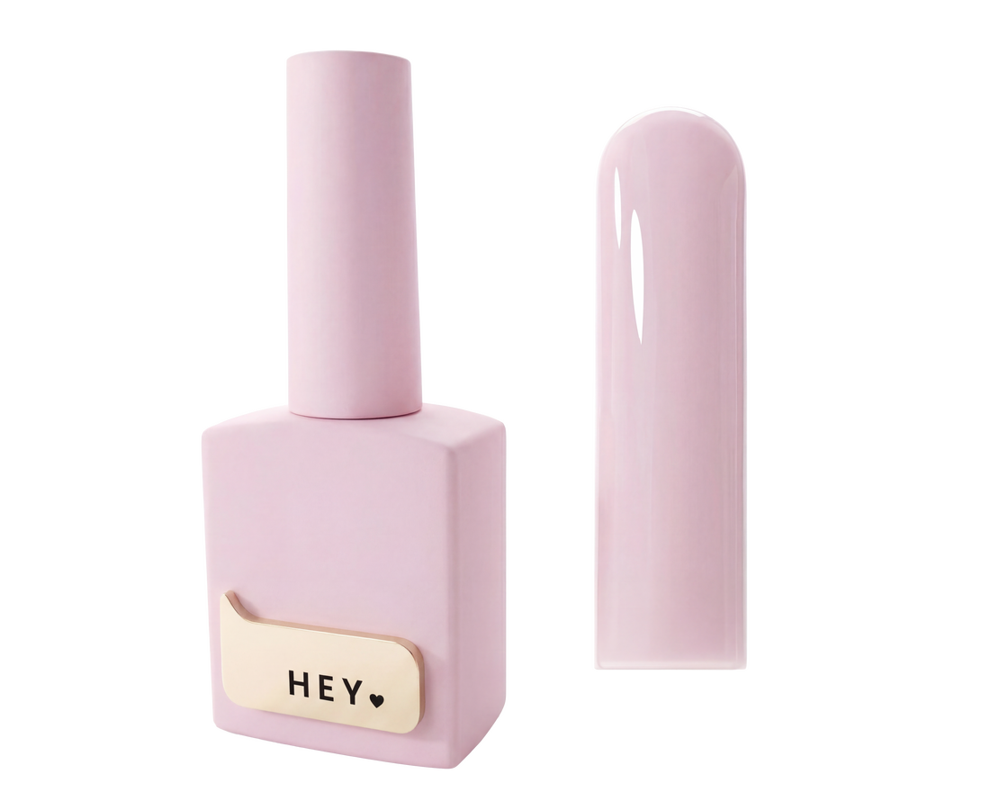 HEYLOVE. GEL POLISH, PETAL, 15 ML, ГЕЛЬ-ЛАК, ПАСТЕЛЬНИЙ РОЖЕВИЙ HL-GP15-107