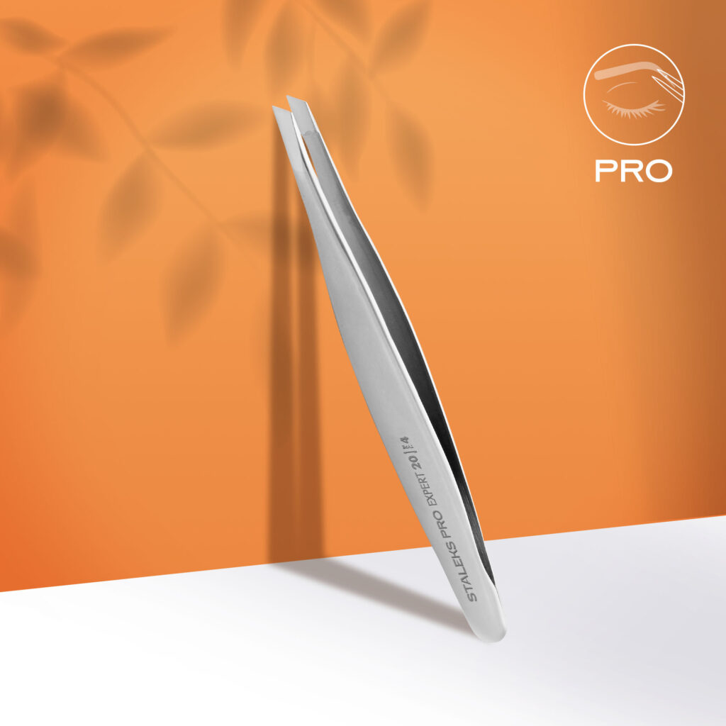 Пінцет для брів STALEKS PRO EXPERT 20 TYPE 4 TE-20/4