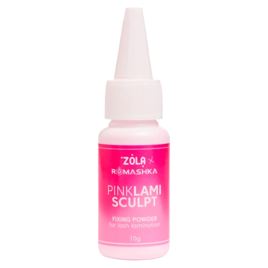 ZOLA x Romashka Фіксуюча пудра для ламінування вій Pink LamiSculpt 10 г 06269
