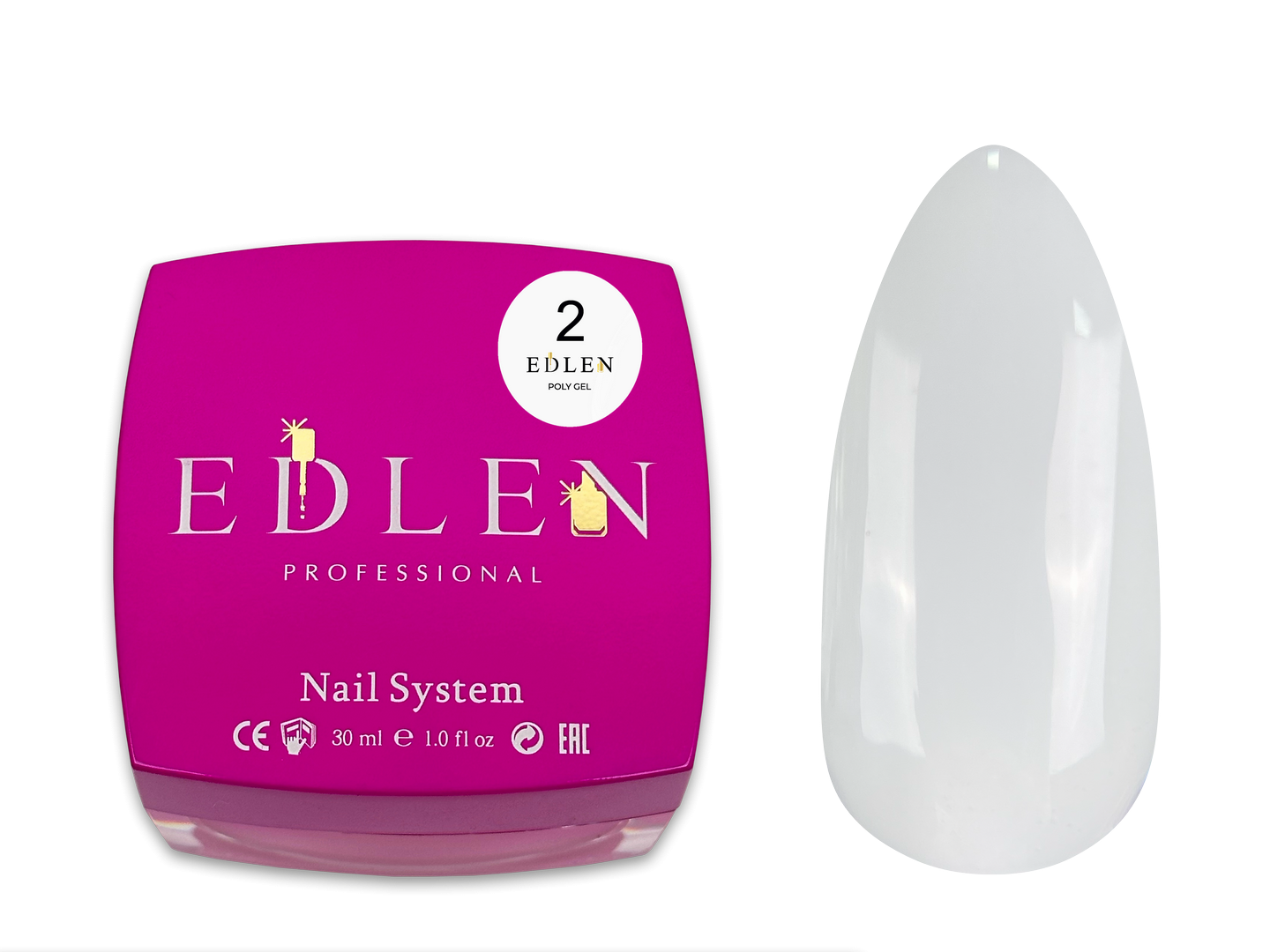 Poly gel Edlen Полігель 30 мл
