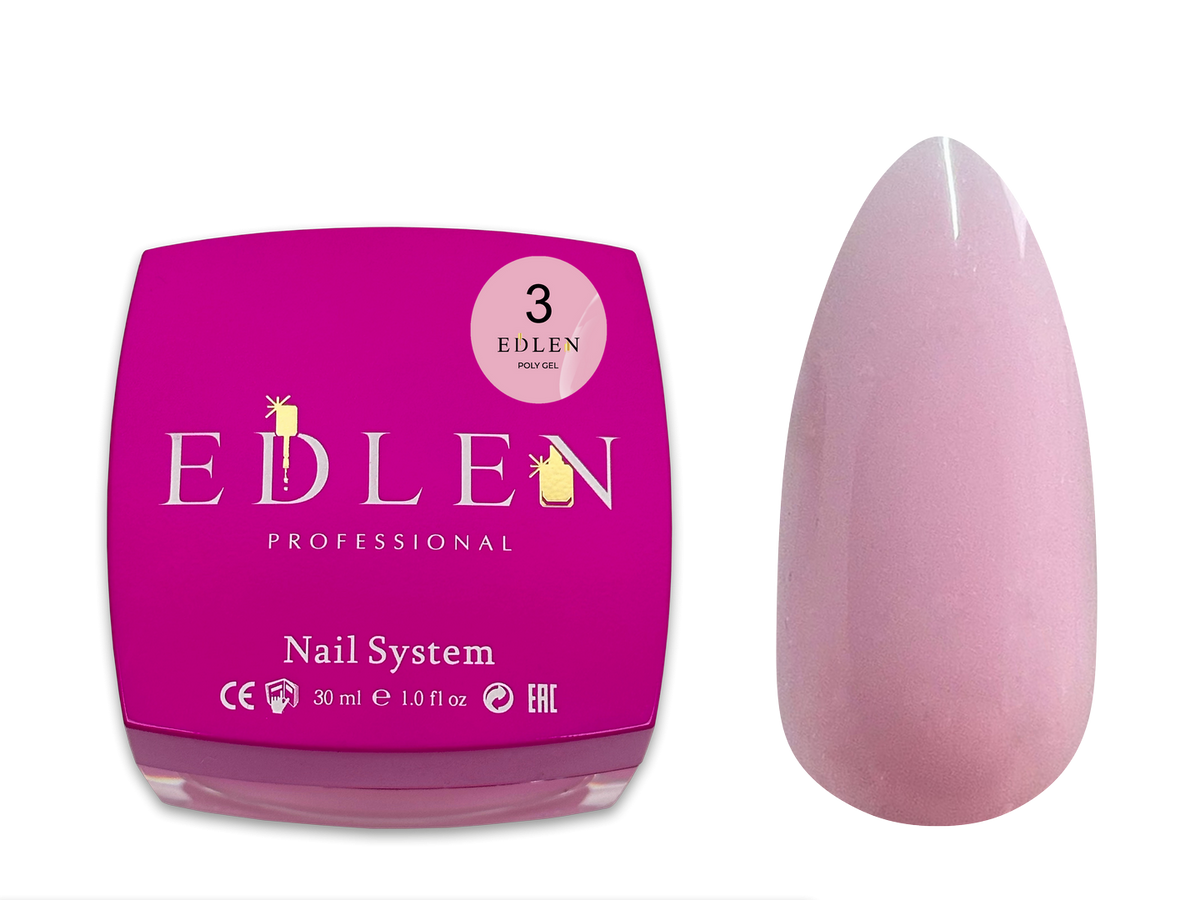 Poly gel Edlen Полігель 30 мл