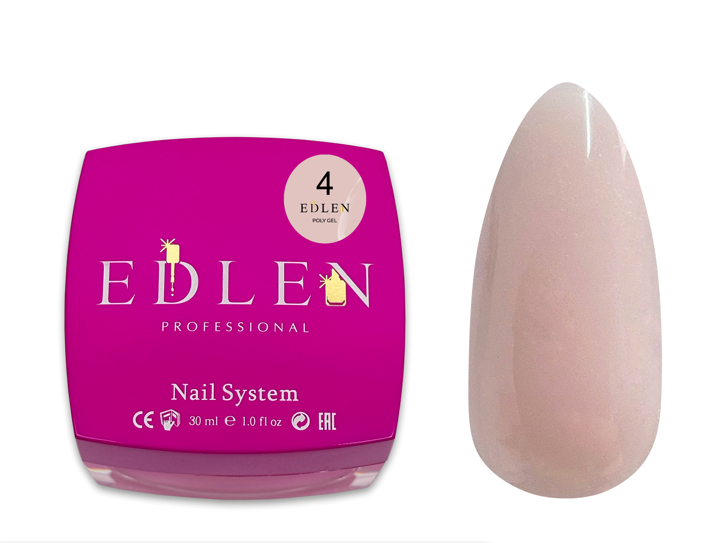 Poly gel Edlen Полігель 30 мл