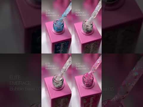 ELITE EMBRACE Professional Bubble Base 05 15мл База iз крихтами фольги EBB0515