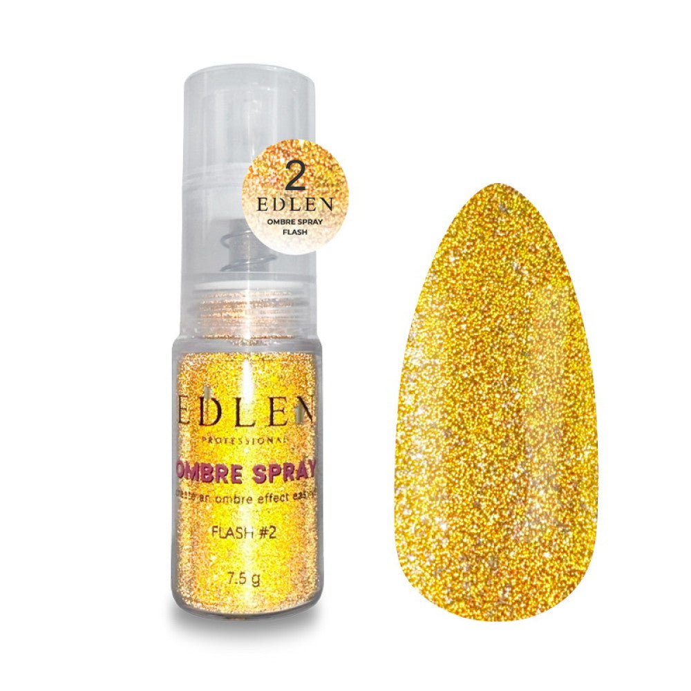Пудра спрей для дизайну Edlen Professional Ombre Spray Flash 7.5 г