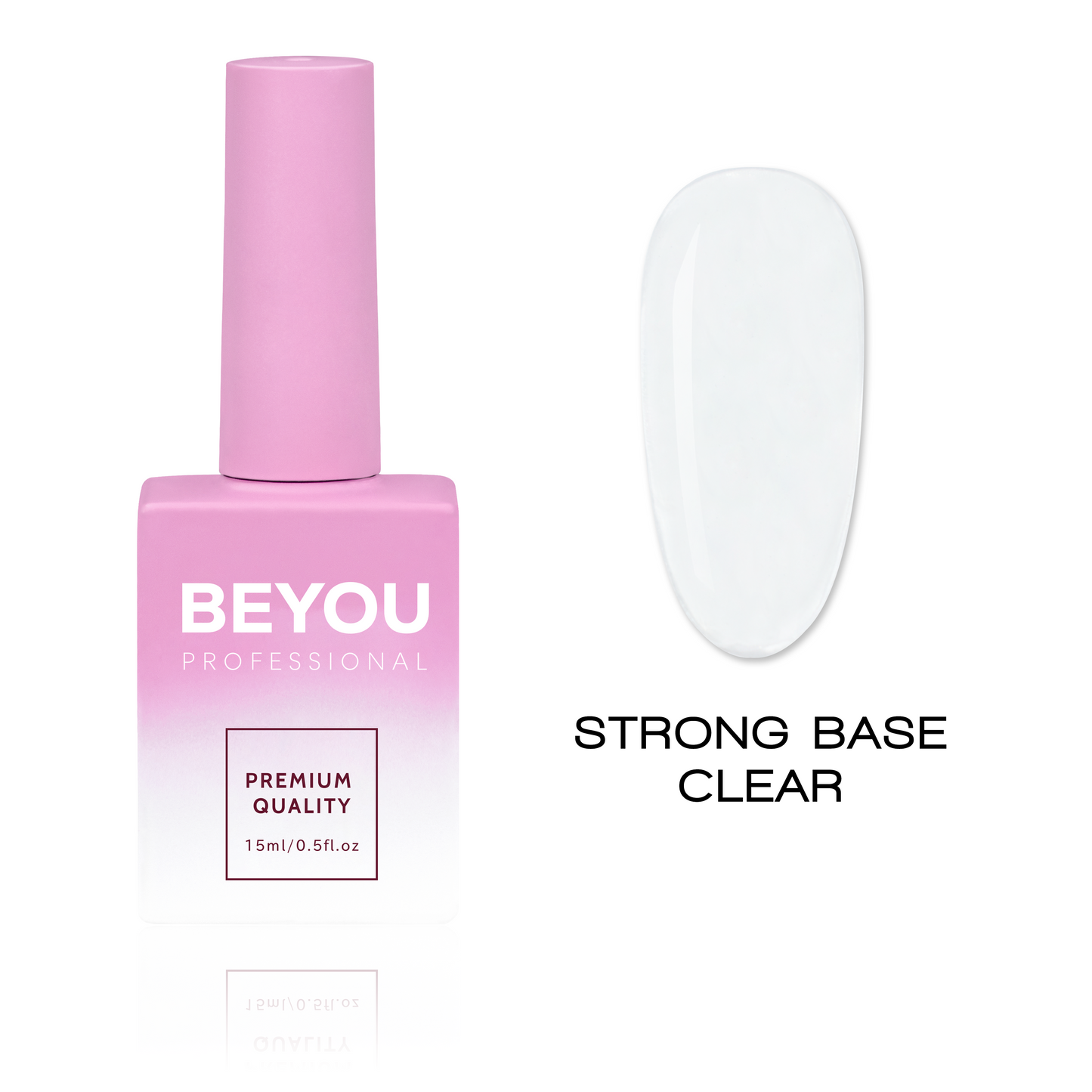 BEYOU Professional Strong Base Clear 15мл Укріплююча Прозора База 5005-112