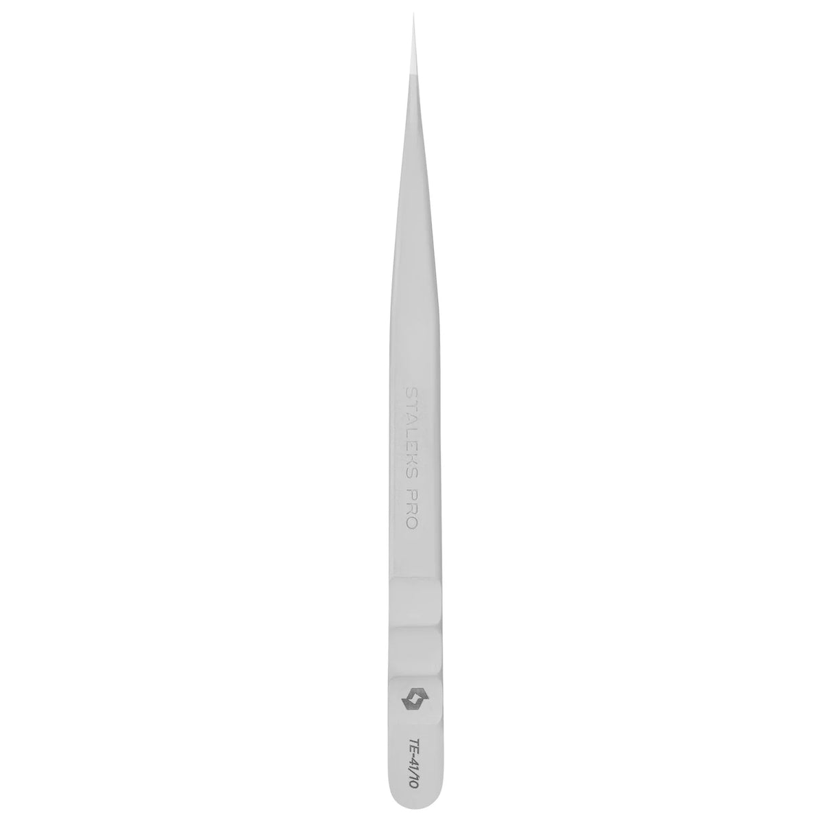 Пінцет для вій професійний прямий STALEKS PRO EXPERT 41 TYPE 10 TE-41/10