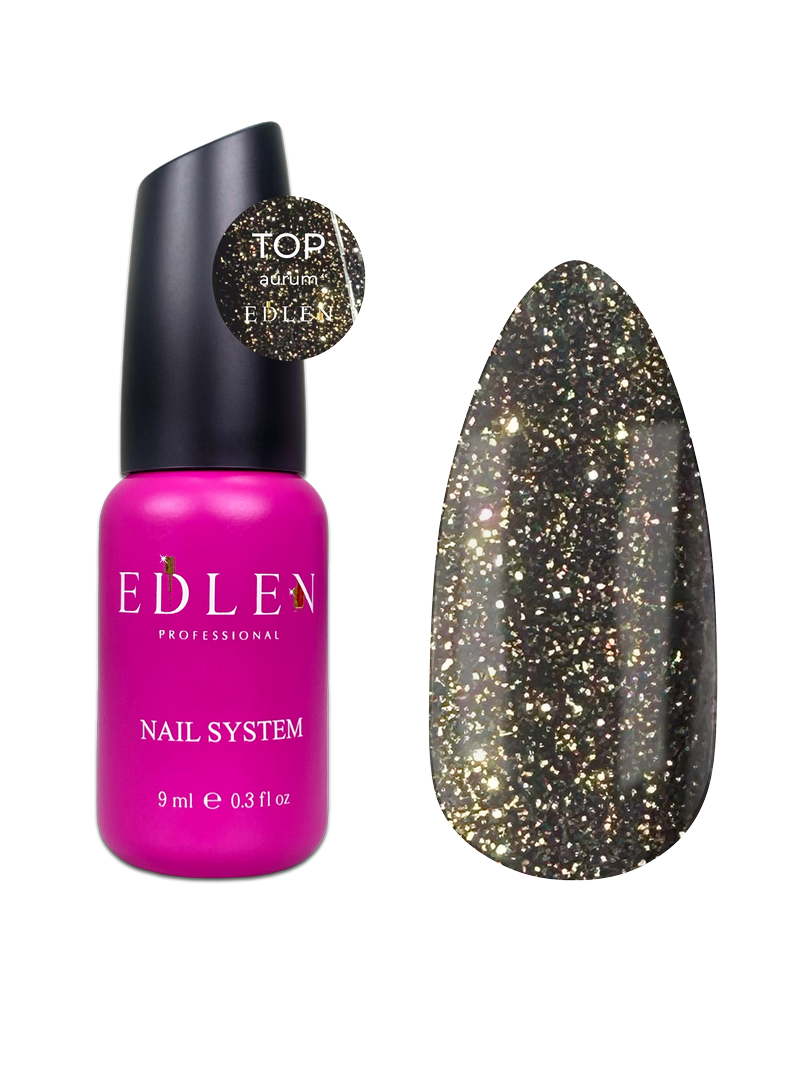 Edlen Top Aurum Топ Едлен (прозорий)  з золотистими мікроблискітками