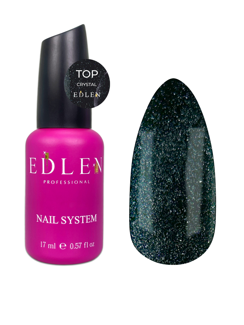 Edlen Top Crystal Топ Едлен (прозорий) зі сріблястими мікроблискітками