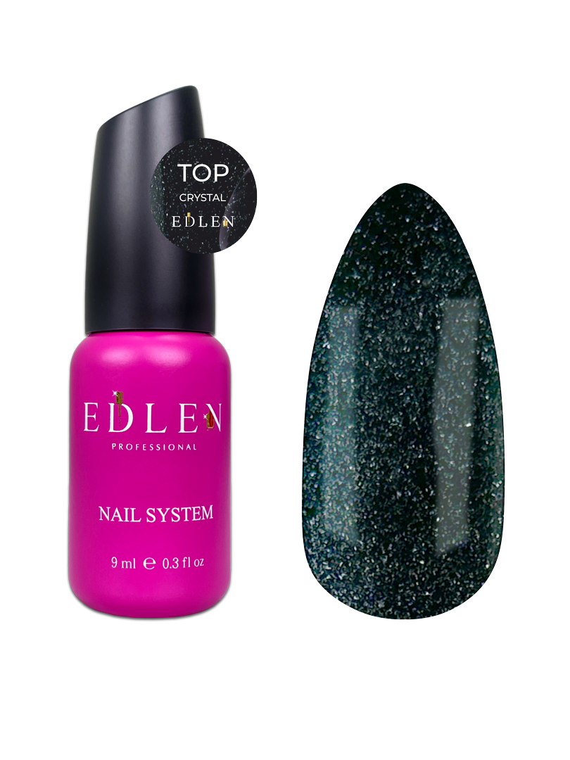 Edlen Top Crystal Топ Едлен (прозорий) зі сріблястими мікроблискітками
